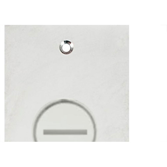 Placa Piso Inox 4X2 Rosca Pi42Ro