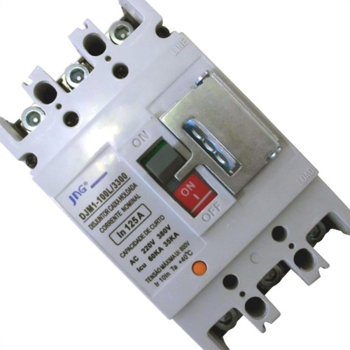 Disjuntor Caixa Moldada Jng Tripolar 70A Djm1-100L 53045