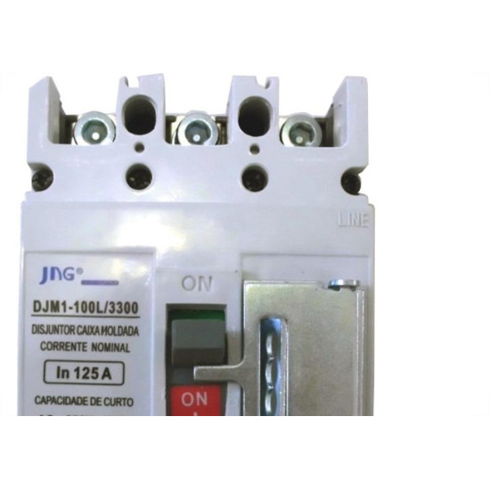 Disjuntor Caixa Moldada Jng Tripolar 70A Djm1-100L 53045