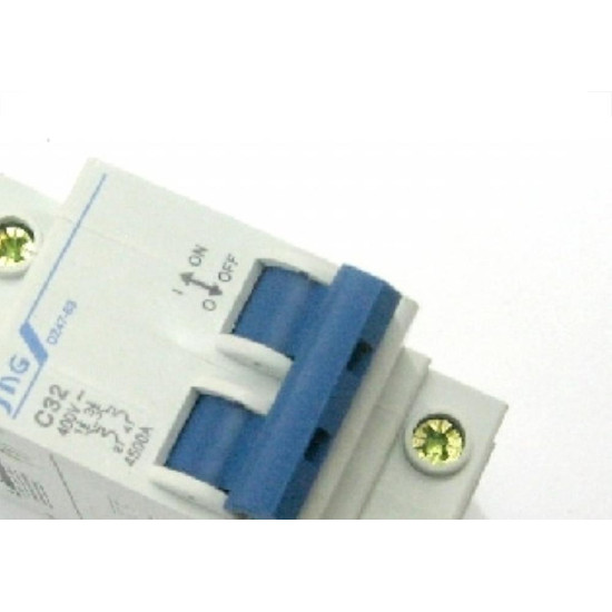 Disjuntor Jng Din Dz47-63 Bipolar 20A C 51304