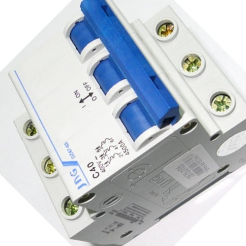 Disjuntor Jng Din Dz47-63 Tripolar 10A C 51315 Disjuntor Jng Din Dz47-63 Tripolar 10A C 51315