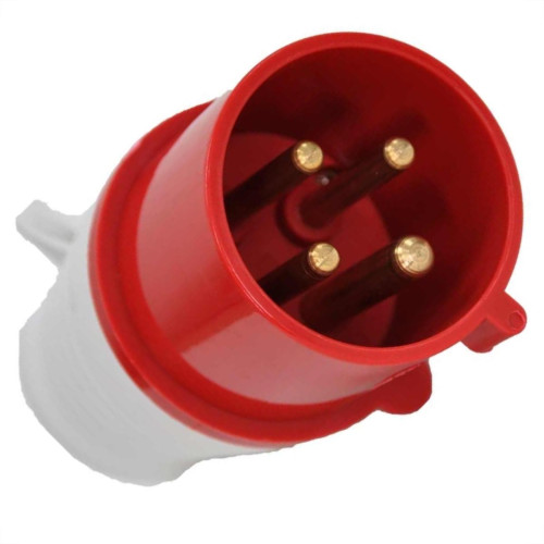 Pino 3 Polos+Terra Jng 380V 16A Verm 52851 Pino 3 Polos+Terra Jng 380V 16A Verm 52851
