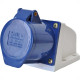 Tomada Externa Jng 2 Polos +Terra 32A 220V Azul 52862 Tomada Externa Jng 2 Polos +Terra 32A 220V Azul 52862