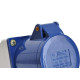 Tomada Externa Jng 2 Polos +Terra 32A 220V Azul 52862 Tomada Externa Jng 2 Polos +Terra 32A 220V Azul 52862