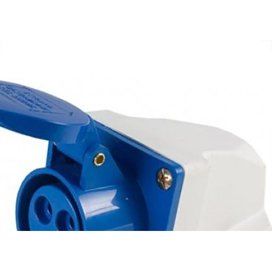 Tomada Externa Jng 2 Polos +Terra 63A 220V Azul 52864 Tomada Externa Jng 2 Polos +Terra 63A 220V Azul 52864