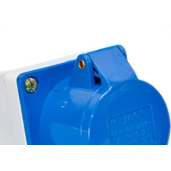 Tomada 3 Polos +Terra Jng 220V 16A Azul 52861