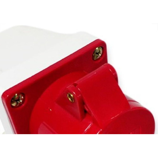 Tomada 3 Polos +Terra Jng 380V 16A Vermelha 52866