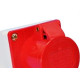 Tomada Externa Jng 2 Polos +Terra 32A 380V Vermelha 53604 Tomada Externa Jng 2 Polos +Terra 32A 380V Vermelha 53604