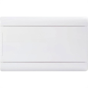 Centrinho Steck Ouro Embutir 08 Din Porta Branco Scm8Obr