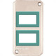 Tampa Condulete Tramontina Lux (2 Simples 1'') 