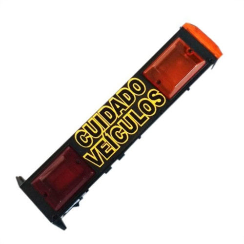 Sinalizador Garagem Techna Plastico Preto Led C/Bip Si-004 Sinalizador Garagem Techna Plastico Preto Led C/Bip Si-004