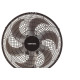 Ventilador Mesa Ventisol 6 PãS 30Cm Preto 127V 52W 548
