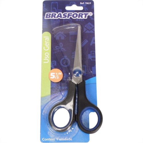 Tesoura Uso Geral Brasfort 5'' 7627