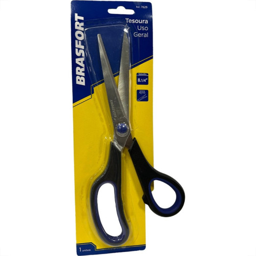 Tesoura Uso Geral Brasfort 8E'' 7629