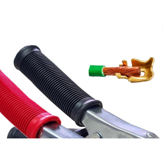 Garra 300A Com Manopla Vermelha Preta Com 2Pecas 9014M 1Pvs Garra 300A Com Manopla Vermelha Preta Com 2Pecas 9014M 1Pvs