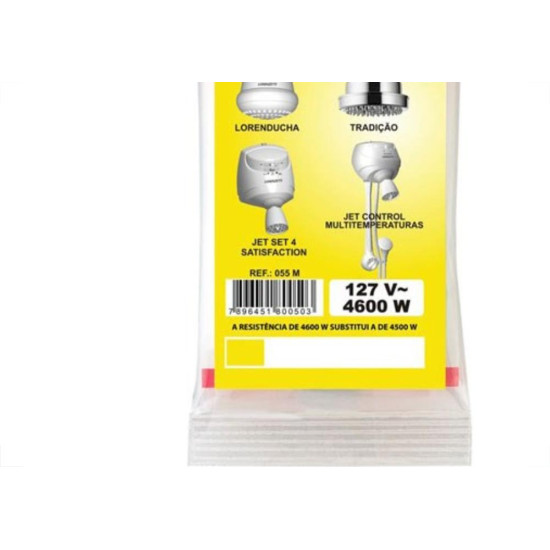 Resistencia Lorenzetti Tradicional 127V 4500W 055M Resistencia Lorenzetti Tradicional 127V 4500W 055M