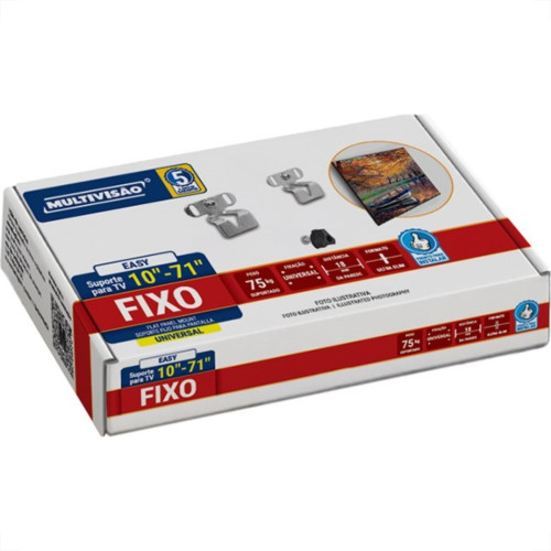 Suporte Tv Multivisao 14/71 Fixo Easy