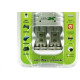 Carregador Para Pilhas 4Aa/Aaa Ou 2 Bateria 9V Flex Bivolt Fx-C03