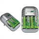 Carregador Para Pilhas 4Aa/Aaa Ou 2 Bateria 9V Flex Com 4Aa Fx-C03/4P Carregador Para Pilhas 4Aa/Aaa Ou 2 Bateria 9V Flex Com 4Aa Fx-C03/4P