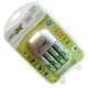 Carregador Para Pilhas 4Aa/Aaa Ou 2 Bateria 9V Flex Com 4Aa Fx-C03/4P Carregador Para Pilhas 4Aa/Aaa Ou 2 Bateria 9V Flex Com 4Aa Fx-C03/4P