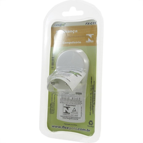 Carregador Para Pilhas 2Aa/Aaa Ou 1 Bateria 9V Flex Bivolt Fx. C.11 Carregador Para Pilhas 2Aa/Aaa Ou 1 Bateria 9V Flex Bivolt Fx. C.11