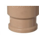 Luva Marrom Krona Liso Liso Reducao 60Mm X50Mm 587 - Kit C/10 Luva Marrom Krona Liso Liso Reducao 60Mm X50Mm 587 - Kit C/10