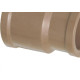 Luva Marrom Krona Liso Liso Reducao 110Mm X75Mm 589 - Kit C/4 Luva Marrom Krona Liso Liso Reducao 110Mm X75Mm 589 - Kit C/4
