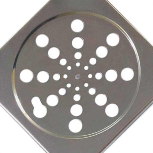 Grelha Inox Clarinox Quadrada 15Cm Fixa 5124 Grelha Inox Clarinox Quadrada 15Cm Fixa 5124