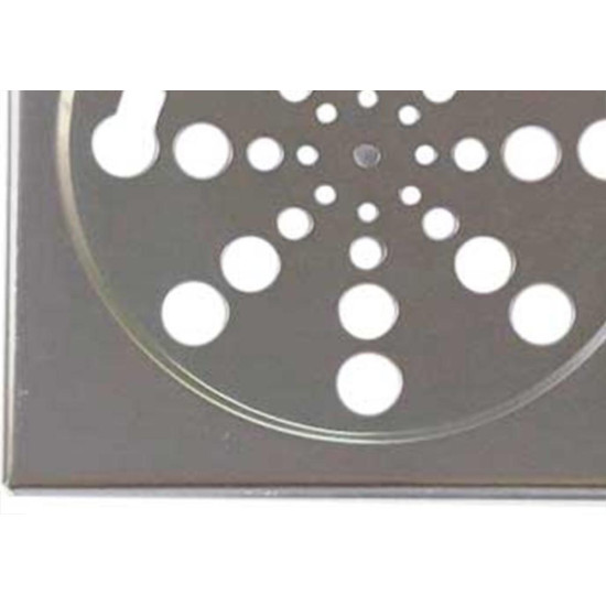 Grelha Inox Clarinox Quadrada 15Cm Fixa 5124 Grelha Inox Clarinox Quadrada 15Cm Fixa 5124
