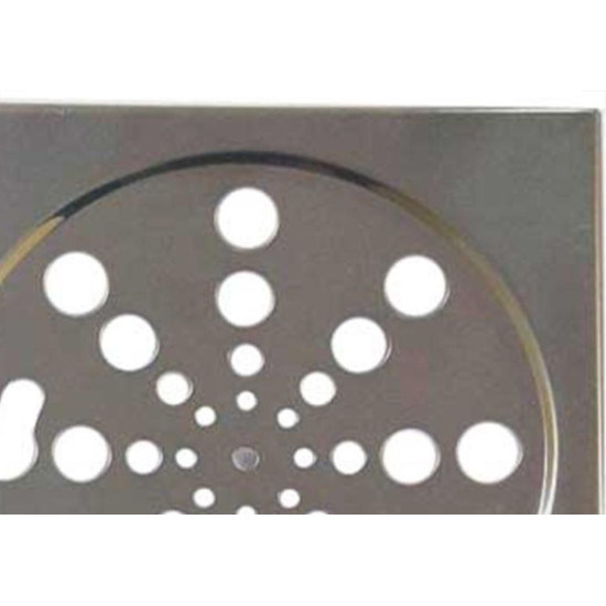 Grelha Inox Clarinox Quadrada 15Cm Fixa 5124 Grelha Inox Clarinox Quadrada 15Cm Fixa 5124