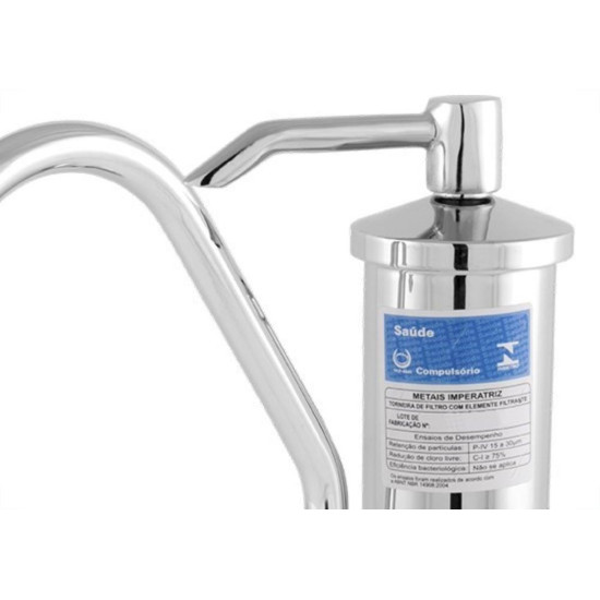 Torneira Metal Bica Movel Com Filtro Abs Imperatriz C50 9603 Torneira Metal Bica Movel Com Filtro Abs Imperatriz C50 9603