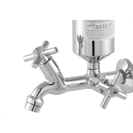Torneira Metal Pia Com Filtro Abs Imperatriz C32 4011 Torneira Metal Pia Com Filtro Abs Imperatriz C32 4011