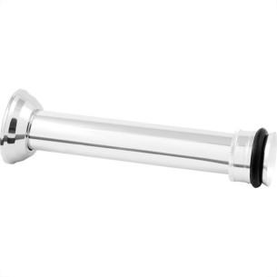 Tubo Ligacao Imperatriz Aluminio Ajustavel Cromado 25cm 10627