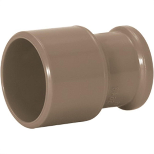 Bucha Marrom Amanco Longa Liso/Liso 40X20 10253/11541 - Kit C/15 Bucha Marrom Amanco Longa Liso/Liso 40X20 10253/11541 - Kit C/15