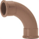 Curva Marrom Amanco Liso/Liso 40Mm X 90'' 11611 - Kit C/10 Curva Marrom Amanco Liso/Liso 40Mm X 90'' 11611 - Kit C/10