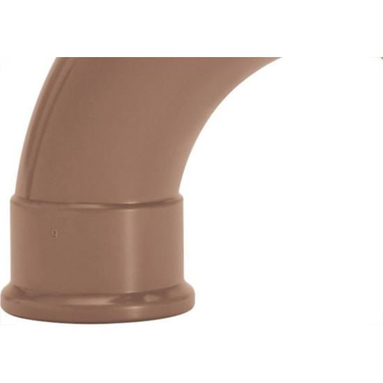 Curva Marrom Amanco Liso/Liso 40Mm X 90'' 11611 - Kit C/10 Curva Marrom Amanco Liso/Liso 40Mm X 90'' 11611 - Kit C/10