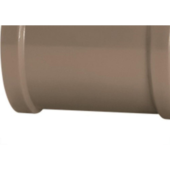 Luva Marrom Amanco Liso/Liso 40Mm 10289/11745 - Kit C/10 Luva Marrom Amanco Liso/Liso 40Mm 10289/11745 - Kit C/10