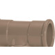 Tee Marrom Amanco Liso/Liso/Liso 40Mm 11837 - Kit C/10 Tee Marrom Amanco Liso/Liso/Liso 40Mm 11837 - Kit C/10