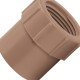 Luva Marrom Amanco Liso/Liso 40Mm X 1.1/4'' 11924/11955 - Kit C/15 Luva Marrom Amanco Liso/Liso 40Mm X 1.1/4'' 11924/11955 - Kit C/15