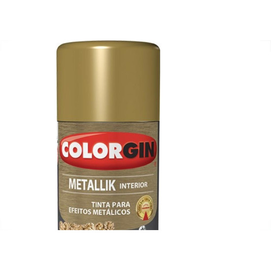 Tinta Spray Colorgin Metalik Prata 350Ml 53 Tinta Spray Colorgin Metalik Prata 350Ml 53