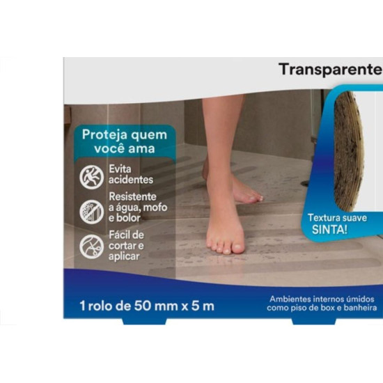 Fita Antiderrapante 3M Para Area Umida 50X5M Hb004384663 Fita Antiderrapante 3M Para Area Umida 50X5M Hb004384663