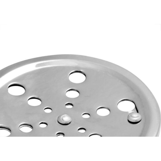 Grelha Inox Hidrolar Redonda 10Cm Com Fecho 30188 Grelha Inox Hidrolar Redonda 10Cm Com Fecho 30188