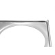 Porta Grelha Inox Hidrolar Quadrada 15Cm 30577 Porta Grelha Inox Hidrolar Quadrada 15Cm 30577