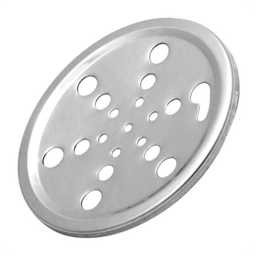 Grelha Inox Hidrolar Redonda 10Cm Fixa 30579 Grelha Inox Hidrolar Redonda 10Cm Fixa 30579