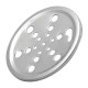 Grelha Inox Hidrolar Redonda 10Cm Fixa 30579 Grelha Inox Hidrolar Redonda 10Cm Fixa 30579