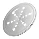 Grelha Inox Hidrolar Redonda 15Cm Fixa 1190 Grelha Inox Hidrolar Redonda 15Cm Fixa 1190