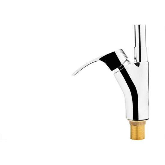Torneira Monocomando Pia Brazhu Inox 256 Torneira Monocomando Pia Brazhu Inox 256