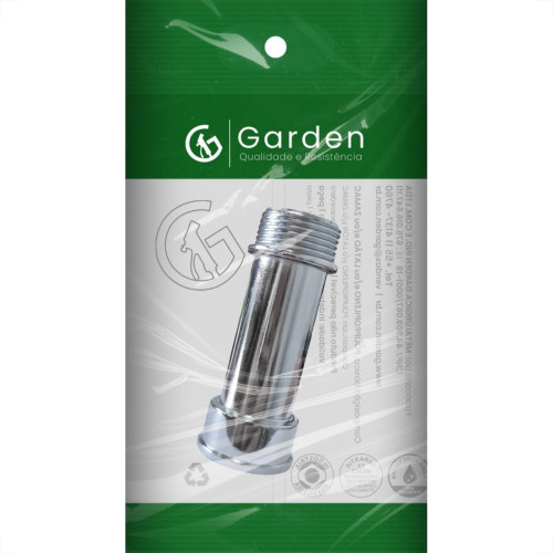 Extensao Torneira Garden Zamac Cromada 3/4 Longa 11855E