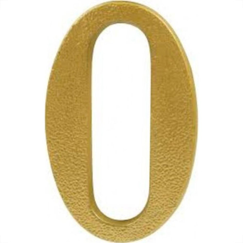 Numero Colonial Pvc Caiado 0 - Kit C/10