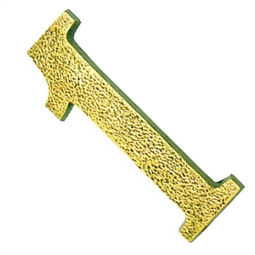 Numero Colonial Pvc Caiado 1 - Kit C/10